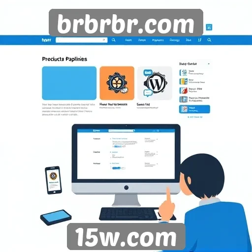 Análise da interface do usuário do site brbrbr.com